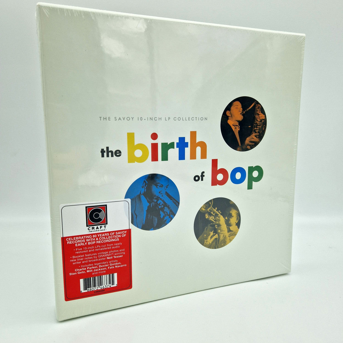 V/A - THE BIRTH OF BOP: THE SAVOY 10-INCH LP COLLECTION