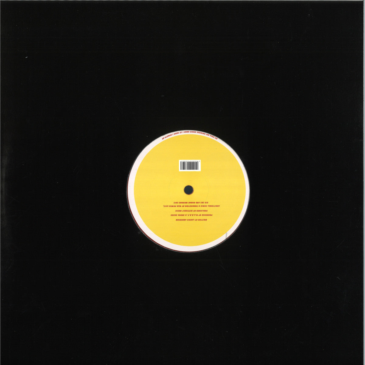 M.A.N.D.Y. VS BOOKA SHADE FT. LAURIE ANDERSON - O SUPERMAN (RED VINYL)