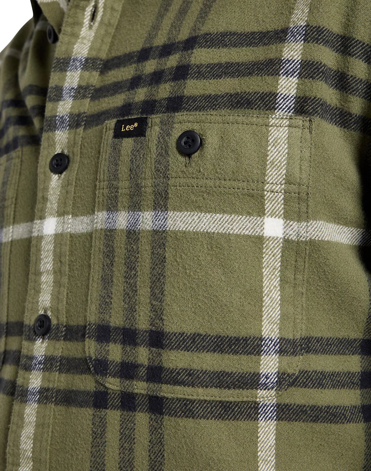 LEE WORKER SHIRT 2.0 - MERCANTILE GREEN