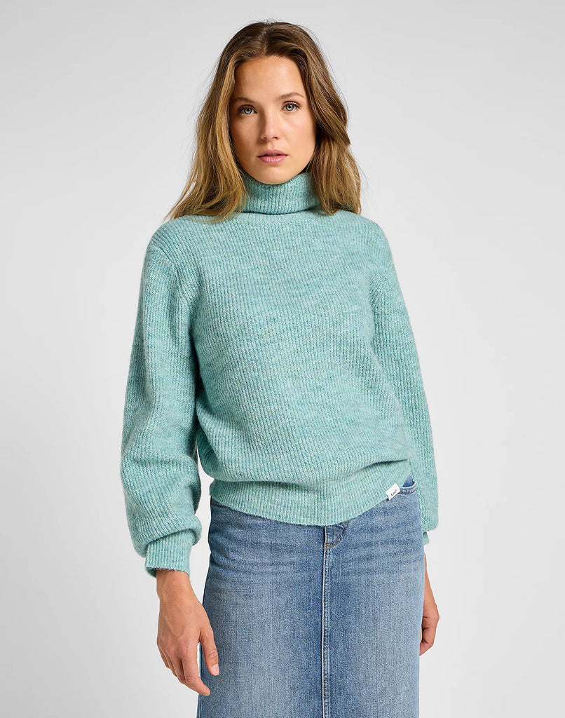 Lee Roll neck knit - Green