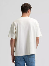 Lee T-shirt - Relaxed Henley Tee - Natural