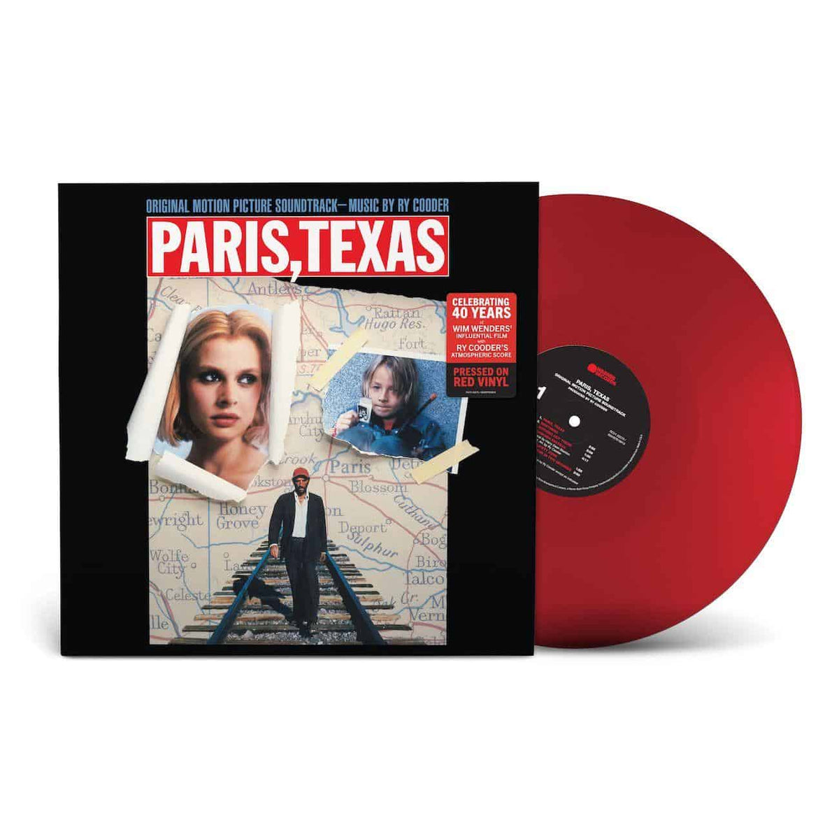 COODER, RY - PARIS, TEXAS OST (ltd Red vinyl)