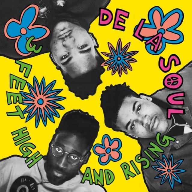 DE LA SOUL - 3 FEET HIGH AND RISING (limited magenta vinyl)