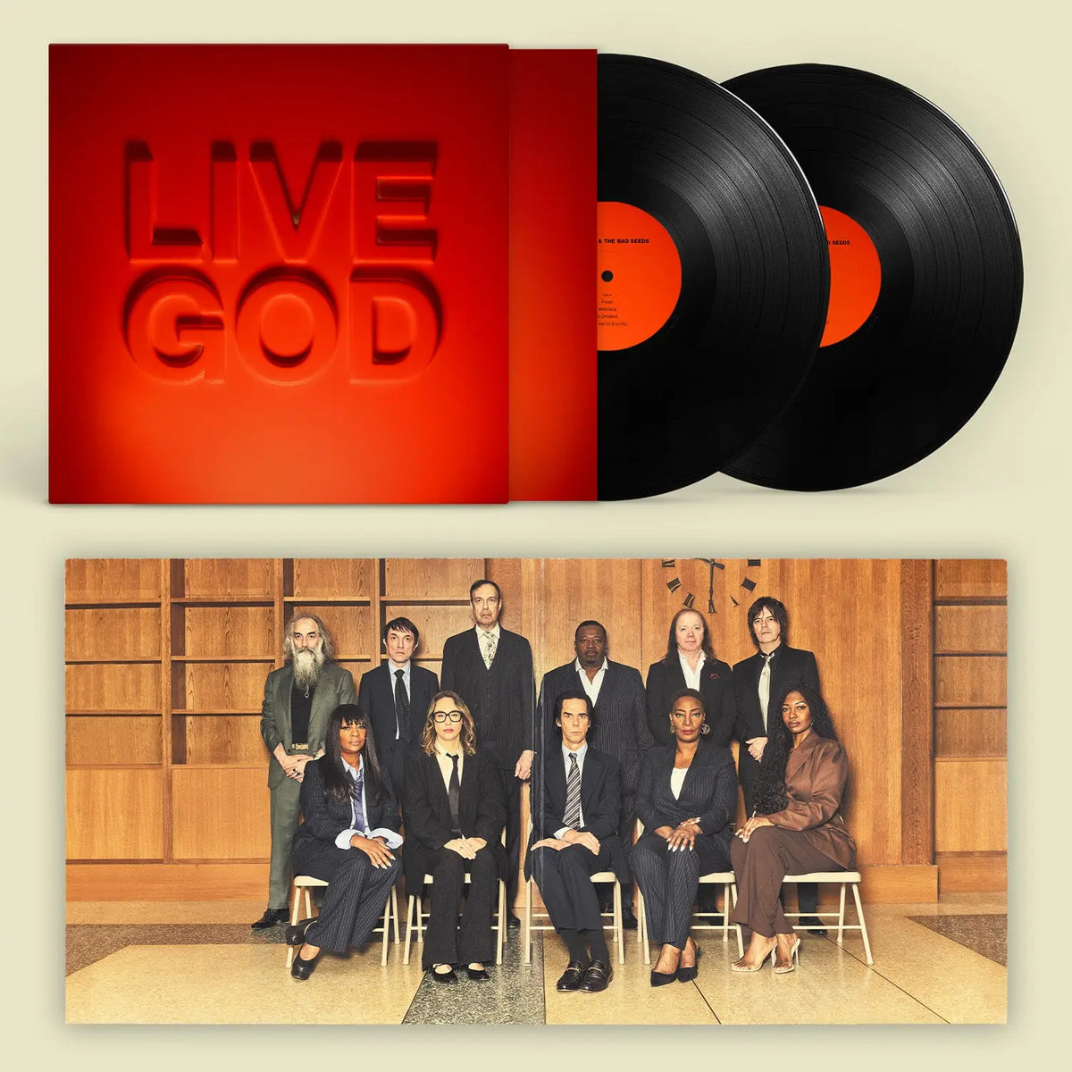 CAVE, NICK & THE BAD SEEDS - LIVE GOD