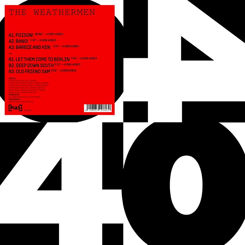 WEATHERMEN - PIAS 40