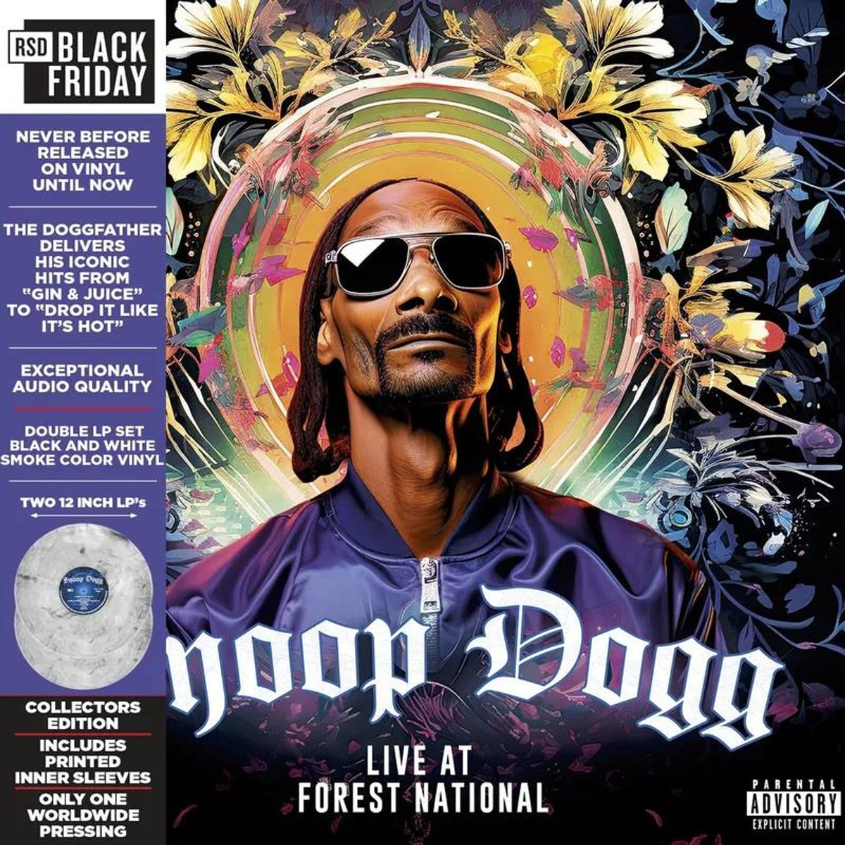 SNOOP DOGG - LIVE AT FOREST NATIONAL, 2005  (limited grey/white coloured vinyl) (RSD BF 2024)
