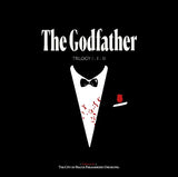 CITY OF PRAGUE PHILARMONIC ORCHESTRA - GODFATHER TRILOGY (Red Splatter vinyl)