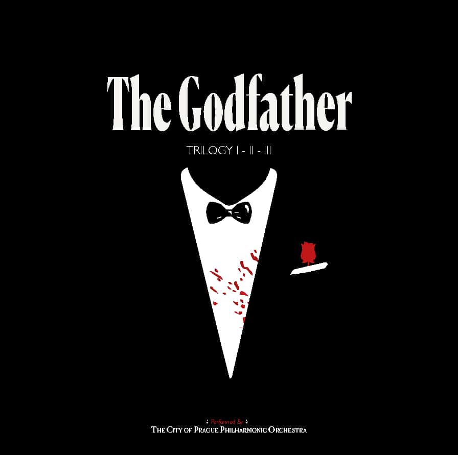 CITY OF PRAGUE PHILARMONIC ORCHESTRA - GODFATHER TRILOGY (Red Splatter vinyl)