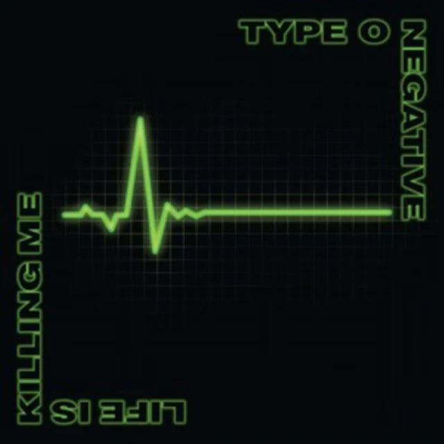 TYPE O NEGATIVE - LIFE IS KILLING ME (3LP set 20th Anniversary Green & Black Mixed Vinyl)