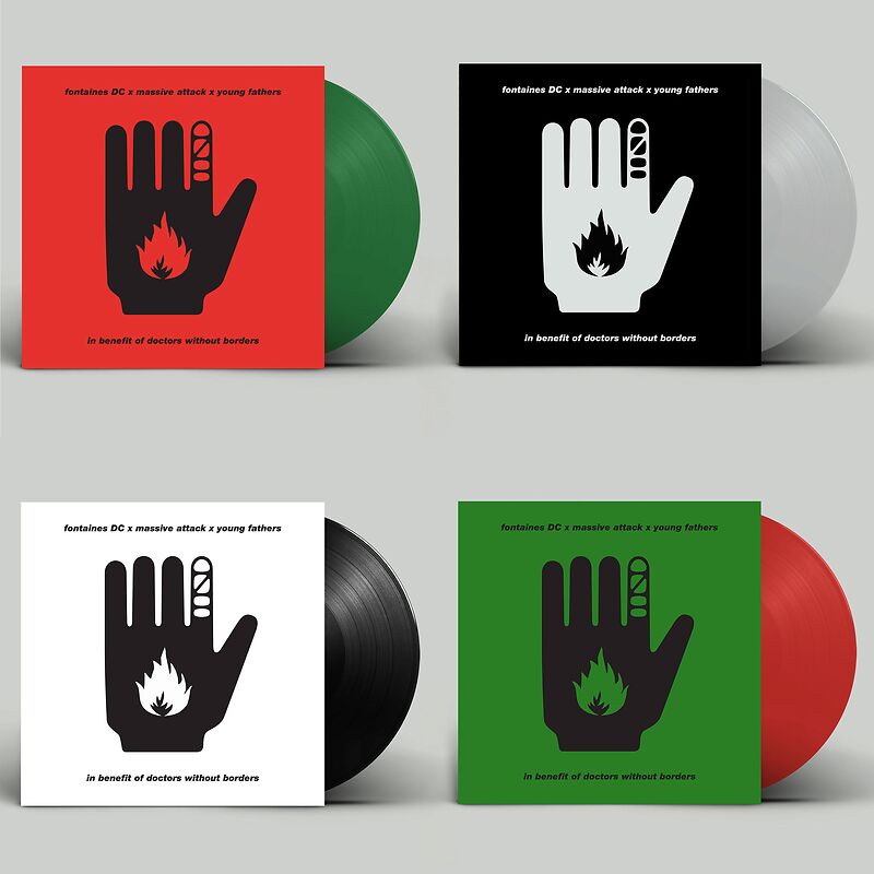 YOUNG FATHERS & MASSIVE ATTACK & FONTAINES D.C. - CEASEFIRE (pre-order 31/05/2024)