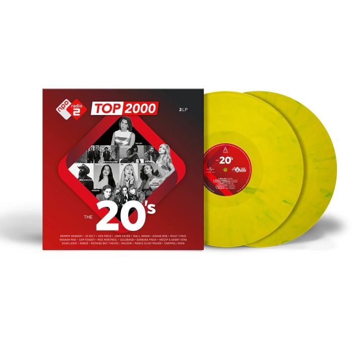 V/A - TOP 2000 - THE 20'S (Transparent, Coloured Psychedelic Green Vinyl LP)