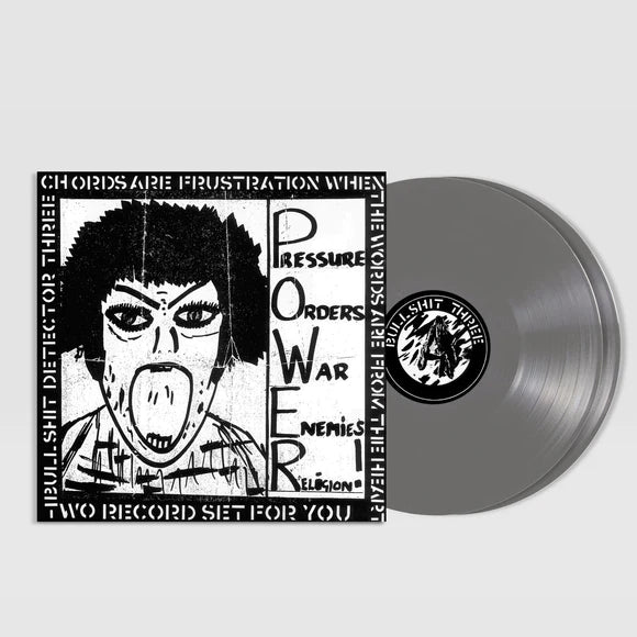 V/A - BULLSHIT DETECTOR THREE (ltd Grey vinyl - CRASS)