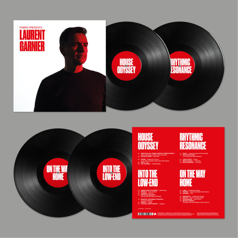 GARNIER, LAURENT - FABRIC PRESENTS: LAURENT GARNIER (Ltd. 4LP SET)