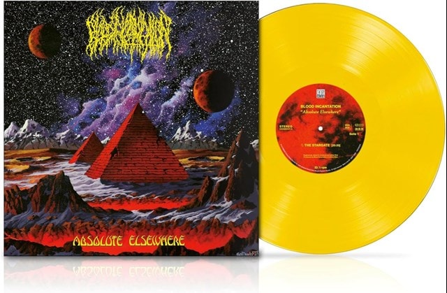 BLOOD INCANTATION - ABSOLUTE ELSEWHERE (limited coloured Vinyl Sun Yellow LP + Posters)