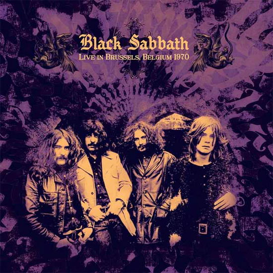 BLACK SABBATH - LIVE IN BRUSSELS (BELGIUM 1970) (Purple marbled vinyl)