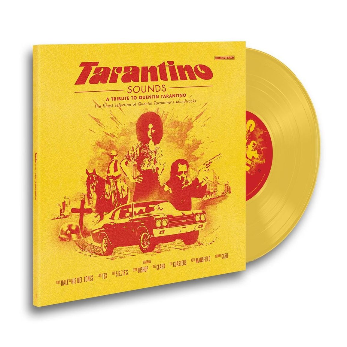 V/A - TARANTINO SOUNDS - A Tribute to Quentin Tarantino (limited yellow vinyl) (pre-order 02/10/2026)