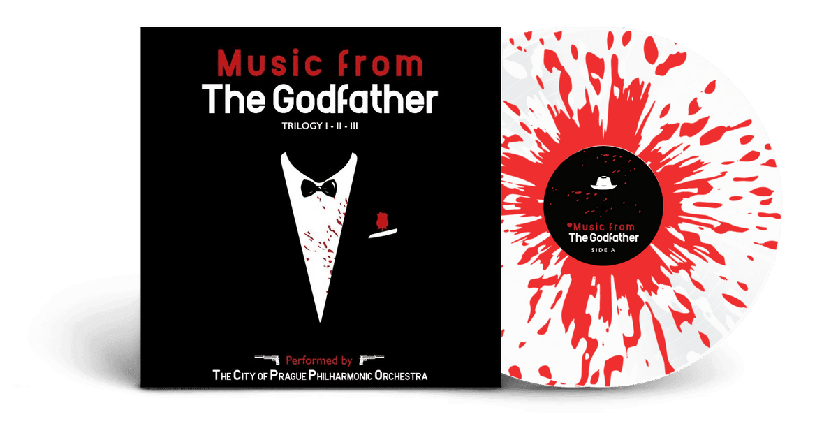 CITY OF PRAGUE PHILARMONIC ORCHESTRA - GODFATHER TRILOGY (Red Splatter vinyl)