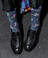 DillySocks - Blue Bike (size 41 - 46)