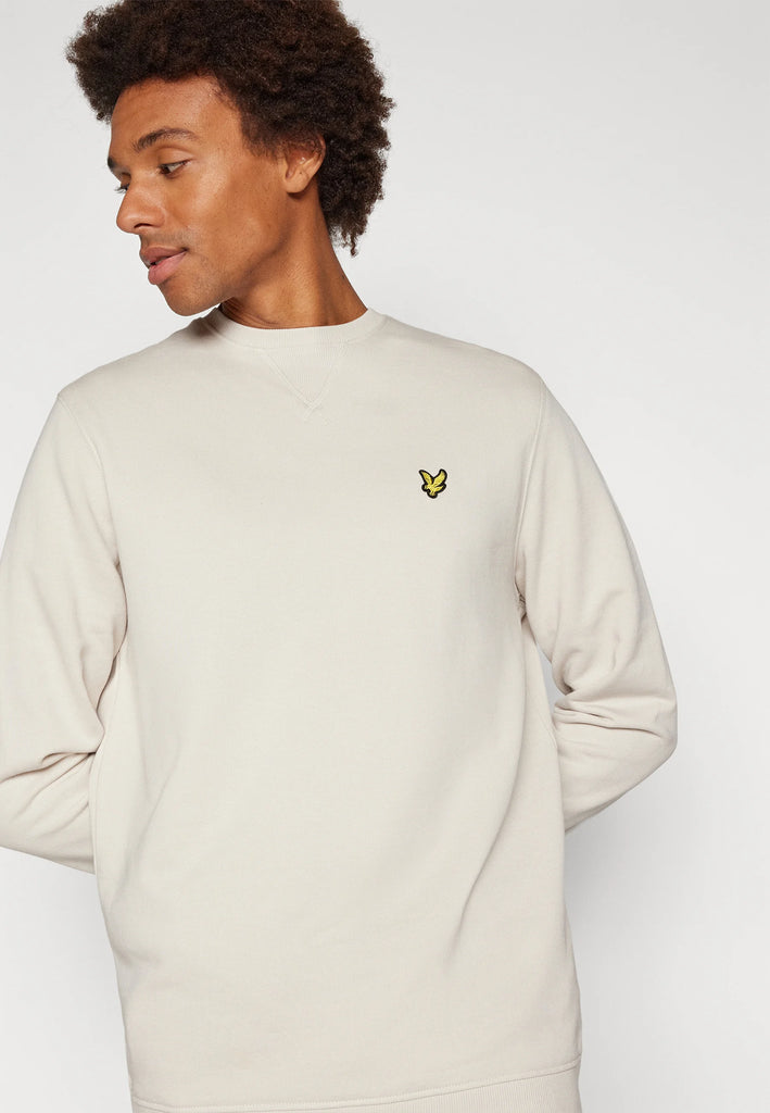 Lyle & Scott Crew Neck Sweatshirt - Light Mist