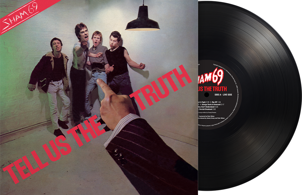 SHAM 69 - TELL US THE TRUTH (pre-order 23/10/2026)