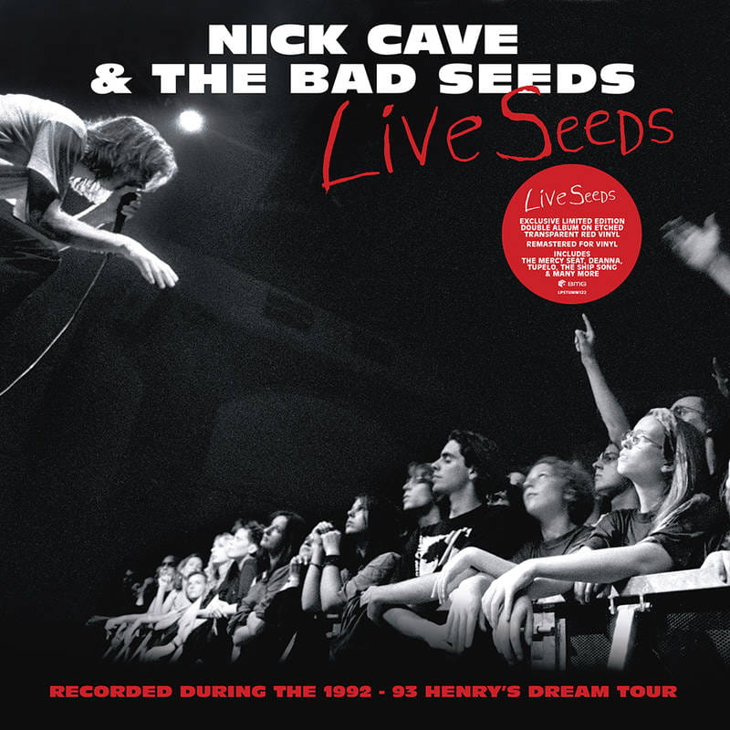 CAVE, NICK & THE BAD SEEDS - LIVE SEEDS (Single Sided, Etched, Red Transparent)