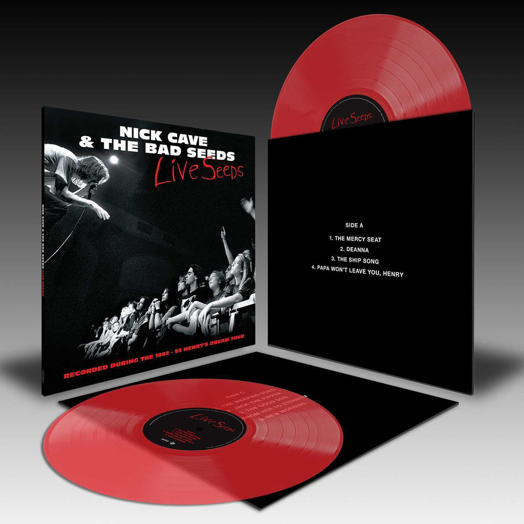 CAVE, NICK & THE BAD SEEDS - LIVE SEEDS (Single Sided, Etched, Red Transparent)