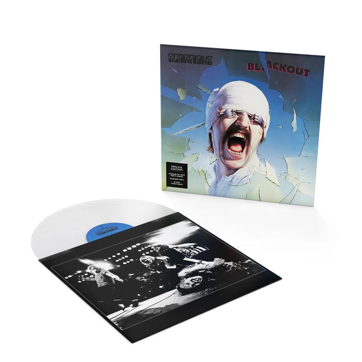 SCORPIONS - BLACKOUT (Crystal Clear Vinyl LP)