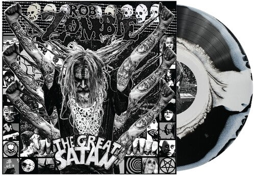 ROB ZOMBIE - THE GREAT SATAN (limited Gatefold Black White Swirl vinyl edition)