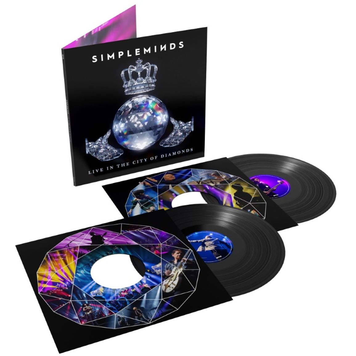 SIMPLE MINDS - LIVE IN THE CITY OF DIAMONDS (deluxe 2LP vinyl)