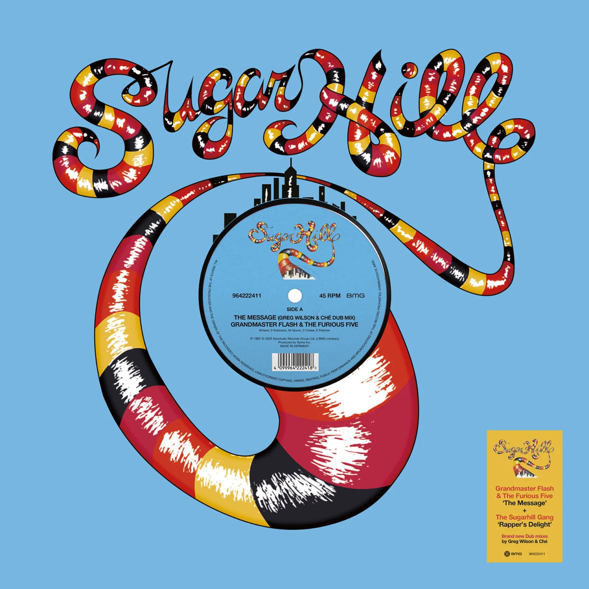 Sugarhill Gang & Grandmaster Flash - Rapper's Delight DUB/The Message DUB (rsd 2026)
