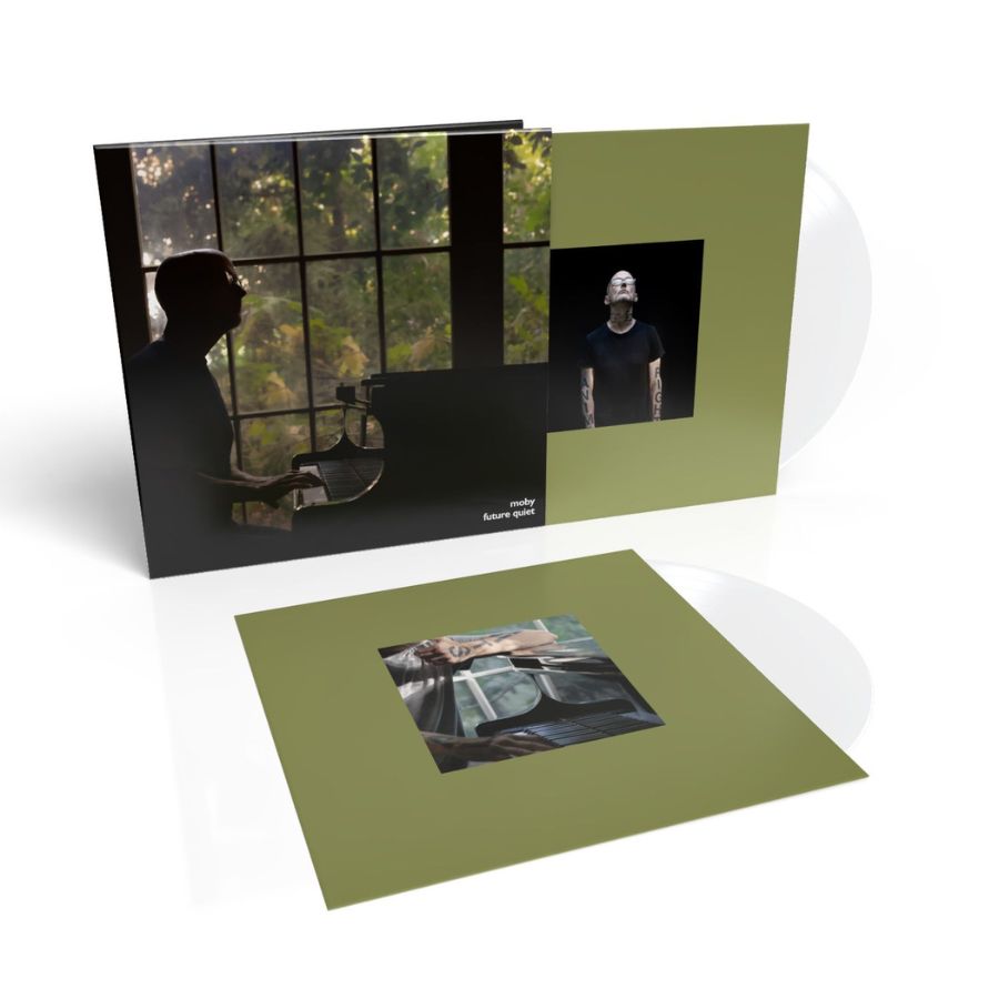 MOBY - FUTURE QUIET (limited coloured transparent 2LP vinyl)