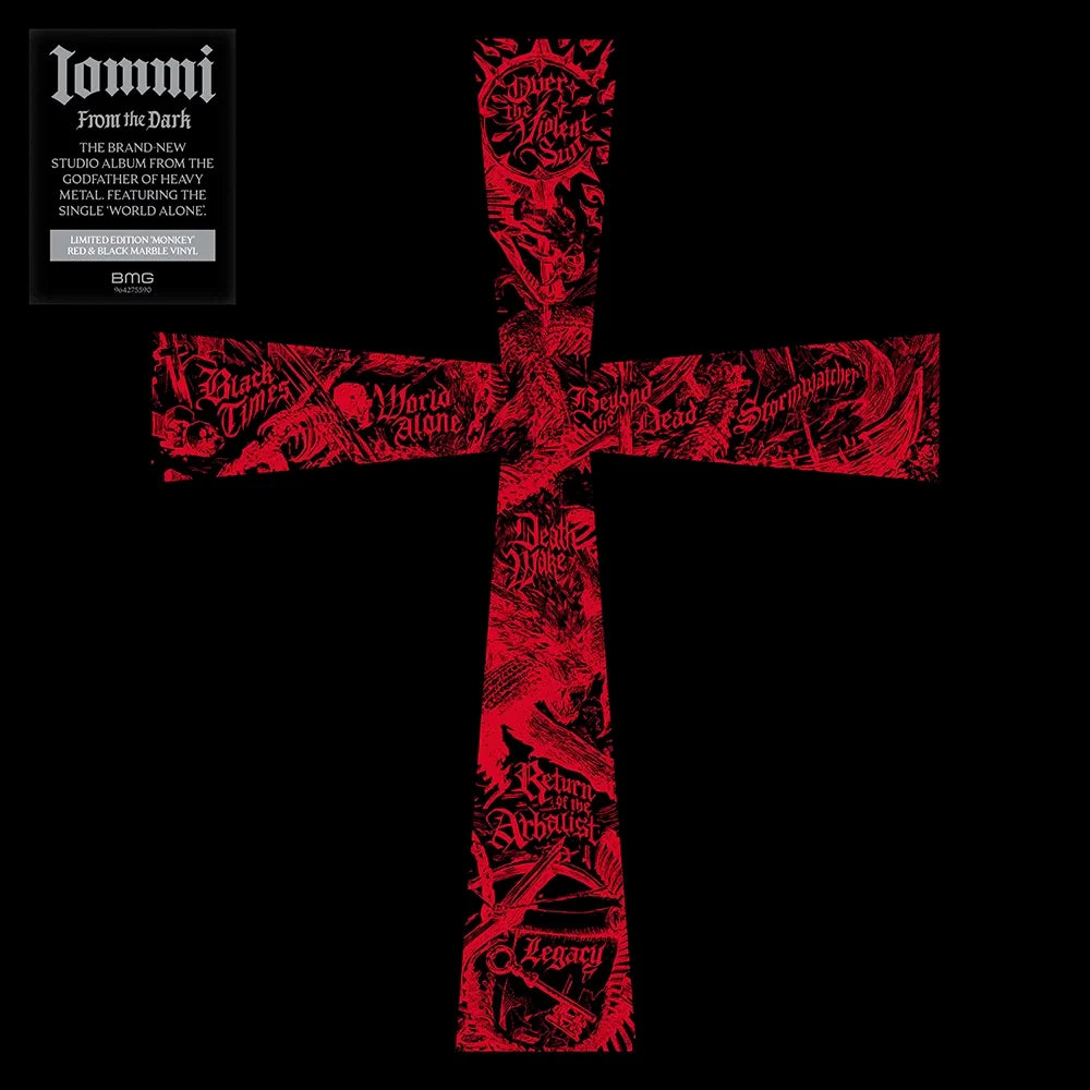 TONY LOMMI - FROM THE DARK (Indies only ltd. Red & Marbled Black vinyl 2LP) (pre-order 23/10/2026)