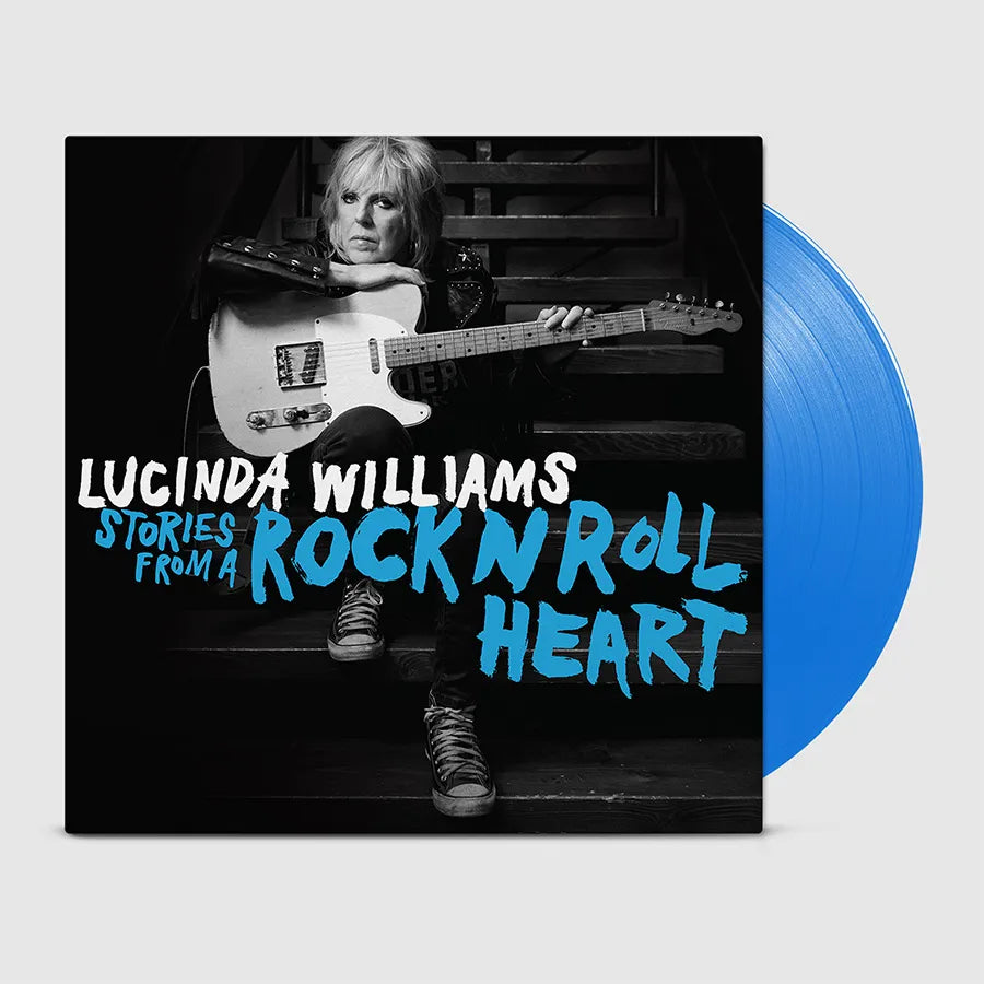 WILLIAMS, LUCINDA - STORIES FROM A ROCK N ROLL HEART (Indie Blue vinyl)