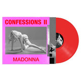MADONNA - CONFESSIONS II (Transparent, Coloured Red Vinyl)