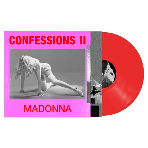 MADONNA - CONFESSIONS II (Transparent, Coloured Red Vinyl)