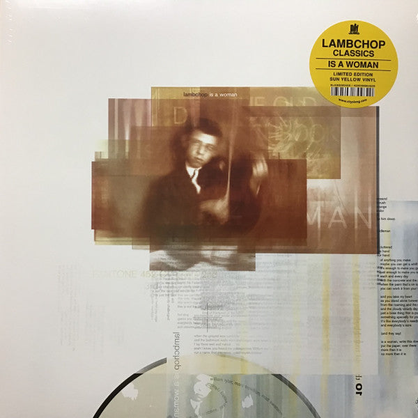 LAMBCHOP - IS A WOMAN (sun yellow vinyl)