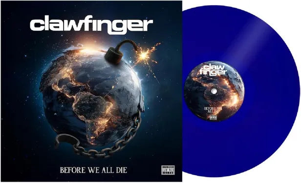 CLAWFINGER - BEFORE WE ALL DIE (Transparent, Gatefold Sleeve, Coloured Vinyl)