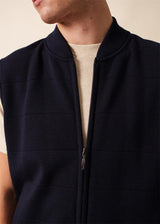 Saint James Gilet Verbier- Navy