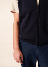 Saint James Gilet Verbier- Navy