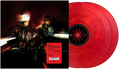 NAS & DJ PREMIER - LIGHT-YEARS (Red vinyl)
