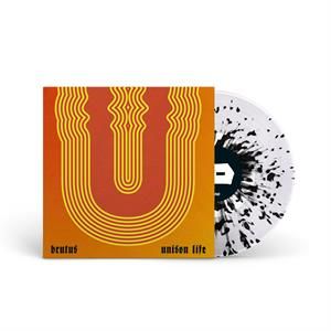 BRUTUS - UNISON LIFE - CRYSTAL CLEAR W/ BLACK SPLATTER