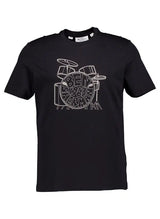 Ben Sherman T-shirt - Drumkit - Black