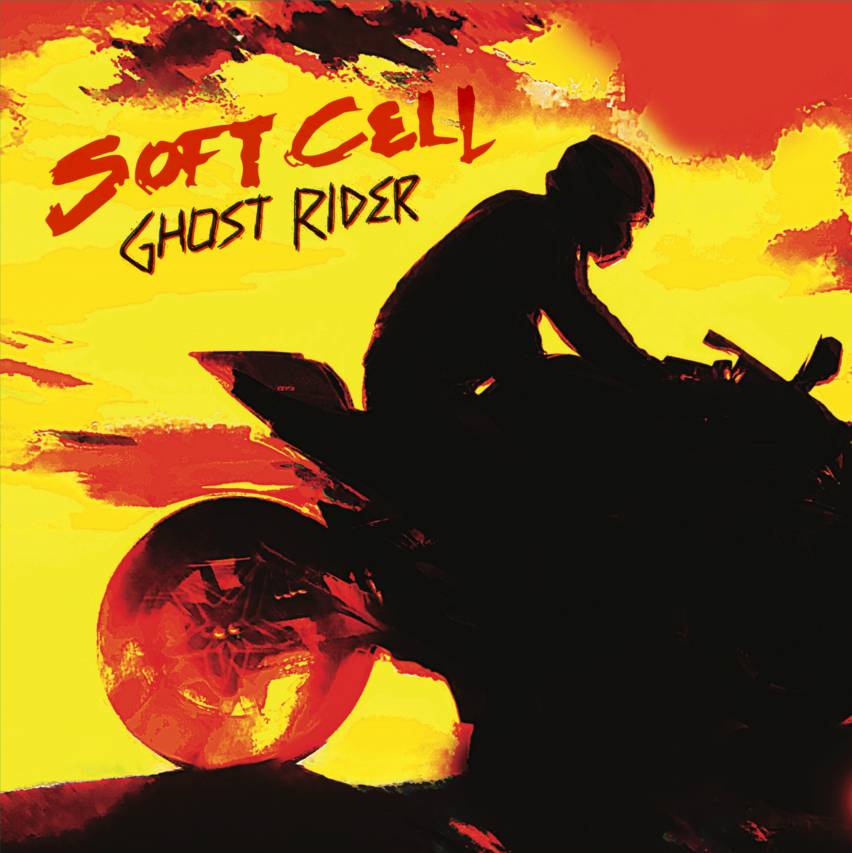 SOFT CELL - GHOST RIDER (Night Flame Marbled 12")