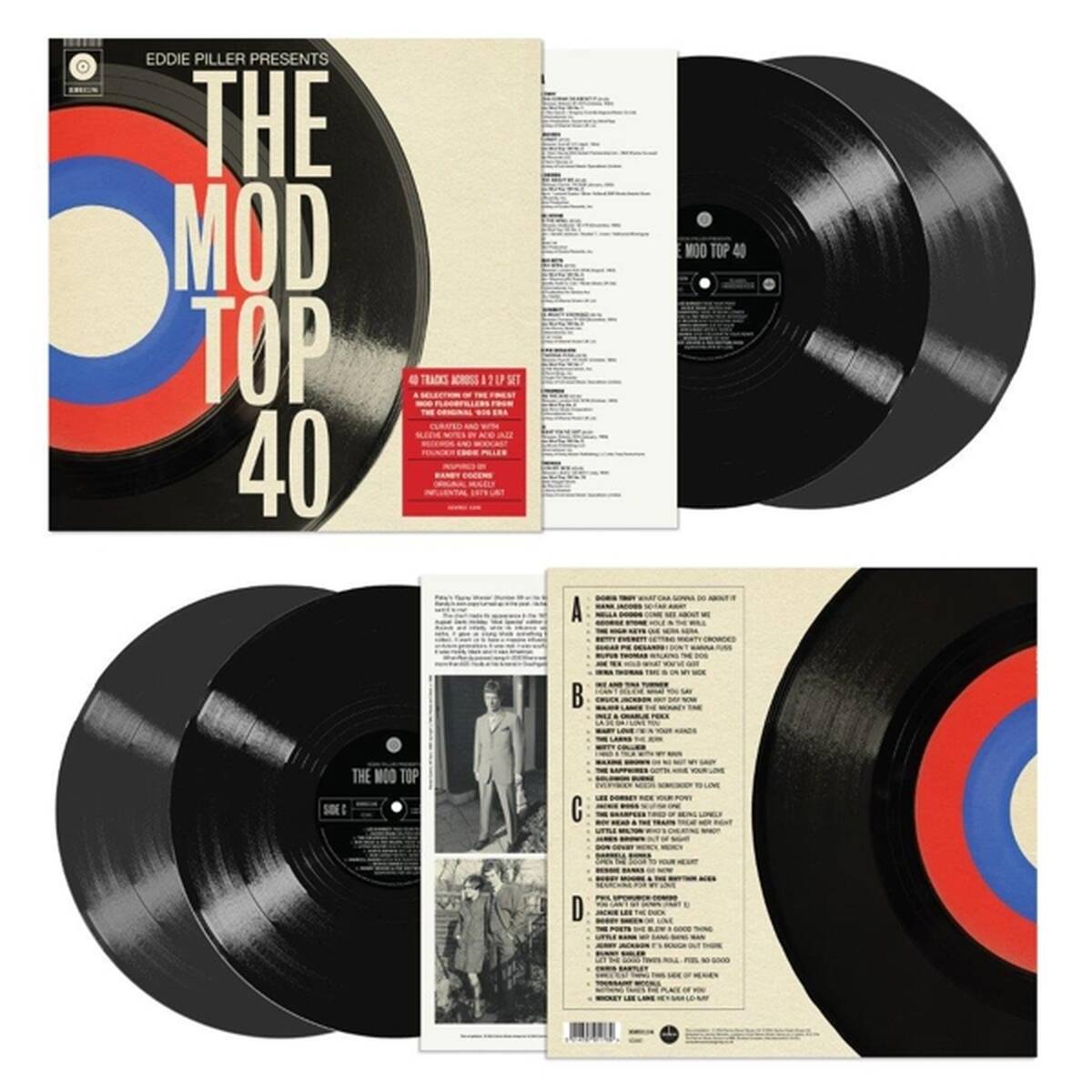 V/A - EDDIE PILLER PRESENTS THE MOD TOP 40