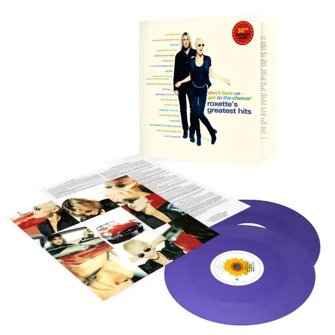 ROXETTE - DON'T BORE US - GET TO THE CHORUS (2LP BEST OF Coloured Vinyl, Anniversary Edition, Limited Edition)