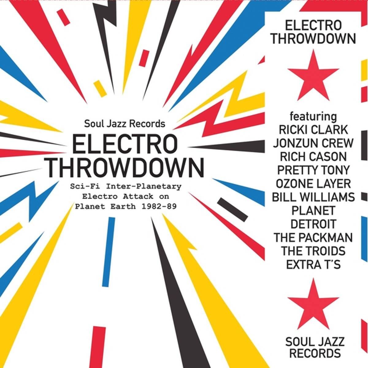 V/A - ELECTRO THROWDOWN SCI-FI INTER-PLANETARY ELECTRO ATTACK ON PLANET EARTH 1982-89