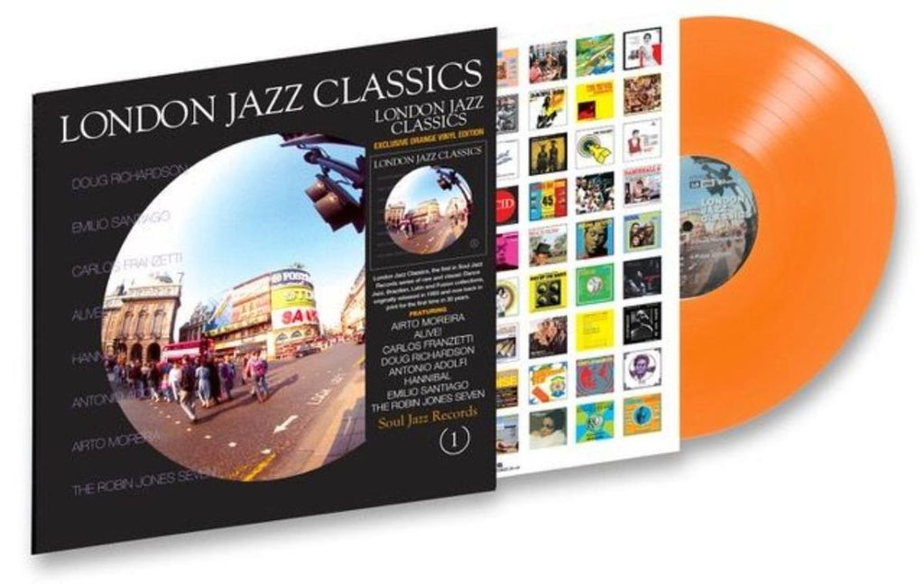 SOUL JAZZ RECORDS PRESENTS LONDON JAZZ CLASSICS (coloured orange vinyl) (pre-order 29/05/2026)