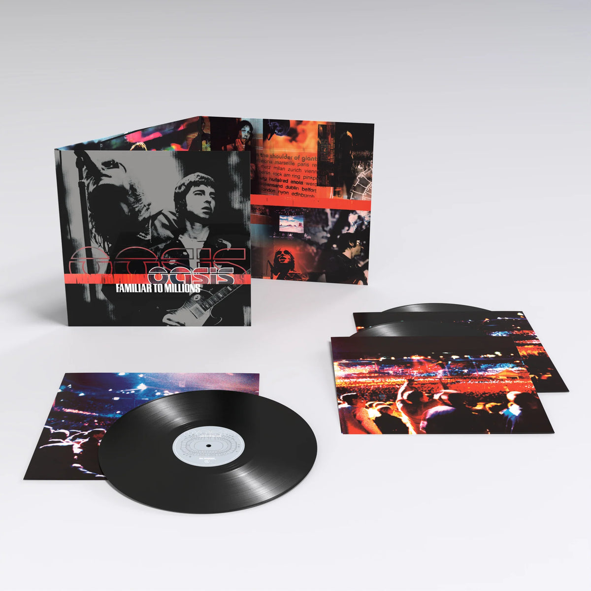 OASIS - FAMILIAR TO MILLIONS (3LP vinyl set - 25th anniversary)