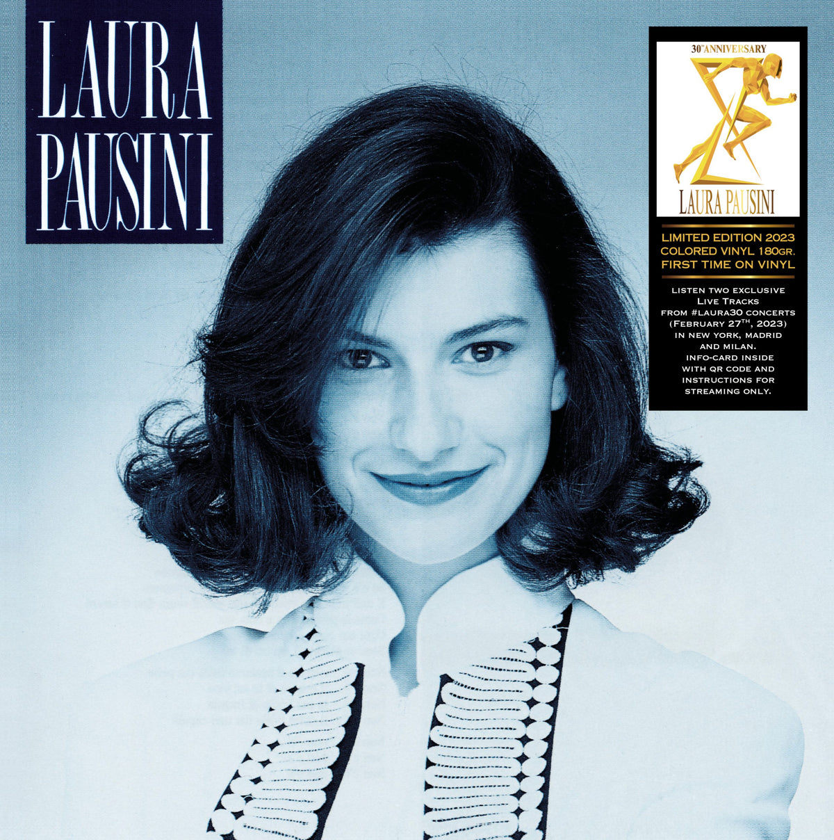 PAUSINI, LAURA - LAURA PAUSINI (transparent Blue vinyl)