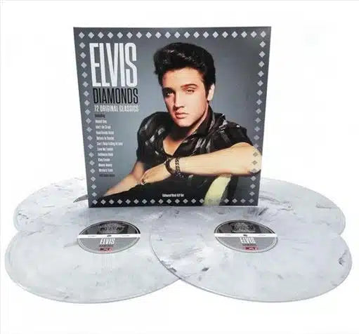 PRESLEY, ELVIS - DIAMONDS. (4LP Box transparent vinyl)